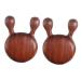 Healeved 2st massage tab acupressure massage acupuncture massage device massage board scratching reflex zones sock pressure point massage device acupuncture point on the face feet meridian wood