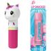 Lip Smacker Unicorn Lippy Pal - Flavored Cotton Candy Lip Balm Clear Matte For Kids & Adults
