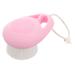 Angoily Facial Exfoliator Soft Fur Scrub Brush Brush Facial Cleansing Artificial Fiber Manual Cleaning Brush Scrub Makeup Brush Scrubber washbasin exfoliating Brush Double Sided face