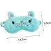 Mobestech 2pcs Kids Blindfolds - Contoured Eye Mask & Sleep Goggles in Light Green | Perfect for Nighttime Comfort & Sleep Aid - Buy Online on GoSupps.com