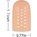 Breathable Silicone Gel Toe Caps - 16 Pieces for Big Toe Protection from Ingrown Toenails, Corns, Blisters and Painful Toe Problems - Buy Online on GoSupps.com