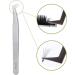 Eyelash Extension Tweezers | Professional L-Tweezers | Bent Pointed Stainless Steel | Gemerry - Buy Online on GoSupps.com