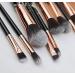 Nevsetpo Marble Makeup Brushes Set - 10+2pcs Synthetic Foundation Eyeshadow Contour Brushes for Girls in Marble Black - Buy Online on GoSupps.com