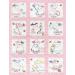 Jack Dempsey Nursery Girls Quilt Blocks - 12 Blocks - 9 x 9 - White | Needle Art 30021 - Buy Online on GoSupps.com