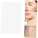 Healeved 80pcs V-type Lift Face Pasters Tape Skin Tightening Tapes Skin Lift Tape Face Chin Lift Tapes Face Wrinkle Lift Tape Face Tape Lifting Invisible Facial Lifting Tapes 4.00X0.90X0.10CM Transparent - Buy Online on GoSupps.com