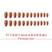 Dajidafu 1 Set Nails for Women Frosted Long Artificial Matte Fingernails Decals Wraps Full Cover Ballerina Gifts Manicure Kit Type 21 - Buy Online on GoSupps.com