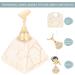 Nail Holder Set Magnetic Nail Tip Practice Stand Base Alloy Holder Nail Art Display Manicure Tool Set with Alloy Holders Manicure Nails Salon Tool(Beige) - Buy Online on GoSupps.com