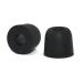 6 Pairs (12 Pack) 5mm In-Ear Memory Foam Ear Pads Replacement Earpads Cover T400 for 5mm Tubes (Black) M Black