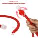 GTBXFU Portable Enema Anal Shower - Intimate Silicone Hose for Men & Women | 200cm Red Colon Rinsing Solution - Buy Online on GoSupps.com