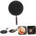 HOMSFOU 2pcs Pot Skillet Pan Breakfast Pan - Oven Pan Saute Pan Iron Frying Pan Cast Iron Skillet Crepe Pan Mini Cooker Pizza Pancake Cooking Pan Pancake Pan Aluminum Household 48.5X30CMx2pcs Blackx2pcs - Buy Online on GoSupps.com