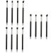 Hemoton 12 Pcs Eye Make-up Brush Kit Makeup Brush Lip Scruber Eye Shadow Brush Theive Cosmetics Makeup Tool - Buy Online on GoSupps.com