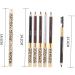 SOESFOUFU 4 Pcs Makeup Eyebrow Pencils Professional Eyebrow Pencil Black Eyeliner Pen Eyebrow Filler - Buy Online on GoSupps.com