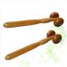 Minkissy 2-Piece Massage Roller Set | Wood Face Massage Tools for Skincare & Relaxation - Buy Online on GoSupps.com