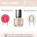 Eylleaf Nail Growth Treatment with Argan Oil, Vitamin E, B5 & Sea Minerals - 15ml (Milky Tint) | Nourishing Care for Strong & Healthy Nails - Buy Online on GoSupps.com