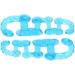 Garosa Toe Separators - 2 Pairs | Toe Spacers for Overlapping Toes | Toe Straightener for Kids, Women, Men - Buy Online on GoSupps.com