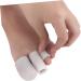 Bunion Toe Gel Protector Sleeves - 10pcs Silicone Rubber Bands for Men and Women - Hammer Toe Spacers - Toe Nail Patch - White Gel Splints - Buy Online on GoSupps.com