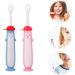 FRCOLOR 2pcs Baby Toothbrushes with Suction Cups - Safe & Fun Children's Dental Accessories for International Shipping - Buy Online on GoSupps.com