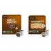 Van Houtte Colombian Dark K-Cup Coffee Pods 48 Count For Keurig Coffee Makers & Vanilla Hazelnut Decaf K-Cup Coffee Pods 24 Count For Keurig Coffee Makers Colombian Dark + Coffee Pods 24 Count 1 Count (Pack of 48)