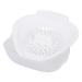 Zerodeko 1pc Microwave Egg Steamer Yolk Extractor Kitchen Microwave Oven Mold Egg White Stainless Steel