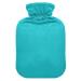 Teal Hot Water Bottle with Cover Hot Water Bottles for Pain Relief Hot Water Bottle Water Bag Hot Water Bag for Adults 1L