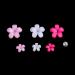 6 Grids Flower Nail Parts Decoration Mixed Steel Beads Gems Charms Floral Steel Beads Manicure Decoration Accessories Flower Nail Charms for Women - Buy Online on GoSupps.com