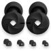 Black Ear Plugs for Noise Reduction | Super Soft Reusable Silicone Hearing Protection - 8 Ear Tips (XS/S/M/L) | 25-33dB Noise Cancelling for Sleep & Noise Sensitivity - Buy Online on GoSupps.com