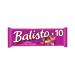 Balisto Yoberry Cereal and Milk Chocolate Biscuit Bar - Wild Fruit Flavor - Pack of 10 x 18.5 g