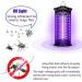 WANGZHENG Powerful Insect Killer Electric Mosquito Killer Mosquito Killer Indoor and Outdoor Luminous Insect Trap with Electronic UV lamp Give Children a Good Environment - Buy Online on GoSupps.com