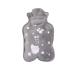 Mini heat bottles with animal cartoon motif portable beautiful and reusable hand warmer cat with flowers (Blossom Cat) 200 ml CAT-1PC