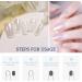 White Pearl Chrome Nail Powder - Shiny Mirror Effect Glitter for Nail Art Jewelry - Metallic Pigment for Magic Nails - Buy Online on GoSupps.com