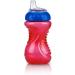 Nuby No-Spill Easy Grip Cup 10 Ounce (Red/Green/Orange) 3 Pack Multi (539856) - Buy Online on GoSupps.com