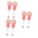 Healeved 6 Stk Children's toothbrush with soft bristle animal toothbrush training toothbrush travel toothbrush children's toothbrush for the mouth sweet children