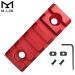 GOTICAL Combo: Quick Detach QD Mount Red + 3pc Weaver Rail Section Set (1.4/2.2/2.95 Inch) - 357 Slot Red w/ 3 Allen Wrenches - Buy Online on GoSupps.com