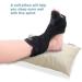 Plantar Fasciitis Splints & Ankle Foot Orthotic Brace - Pain Relief for Foot Drop Ankle Sprain & Achilles Tendinitis | Unisex Black - Buy Online on GoSupps.com