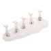 HONMEET 1 Set Nail Stuff for Acrylic Nails Nail Art Kits Nail Stands Nail Holder for Painting Nails Press on Nail Stand Fake Nail Holder Nail Practice Stand Magnet Portable Nail Set