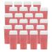 Roll On Hair Removal Wax Pink - 24 Refills - Easy to Spread and Remove