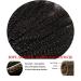 Saga Queen Afro Kinky Curly Clip In Hair Extensions 14 Natural Black - Brazilian Virgin Human Hair - Buy Online on GoSupps.com