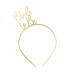 Unique 6400 in Bride to be headband | Plastic accessories | Hen party | Gold