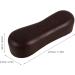 Alipis Wooden Neck Pillow Vintage Sauna Headrest Japanese Neck Cervical Support Neck Shoulder Pain Spine Health Relaxation dark brown wood - Buy Online on GoSupps.com