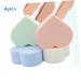 Beaupretty 12 Pcs Makeup Sponges Set - Heart Shape Foundation & Cleansing Facial Puffs for Flawless Makeup | International Shipping Available - Buy Online on GoSupps.com