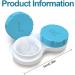 XPEX 8-Pack Colored Contact Lens Containers | Portable Leak-Proof Travel Set for Home & On-the-Go - Buy Online on GoSupps.com
