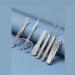 Nail Clippers Set Ladies Men's Stainless Steel Manicure Clippers 6 Pieces Green Blue Light Blue Red (Color : C) - Buy Online on GoSupps.com