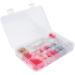Rayher 14860258 Silicone Beads Assorted - Pink Light Grey White | 61 Pieces Set with Threading Cord | Sweat & Saliva Resistant | Perfect for Jewelry Making - Buy Online on GoSupps.com