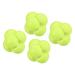 PATIKIL Bounce Reaction Balls Coordination Training Ball Agility Trainer, TPR High Difficulty, for Speed Reflex Yellow