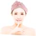 Quick Dry Pink Hair Drying Cap | Healeved Thick Bathing Turban | International Shipping Available - Buy Online on GoSupps.com