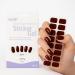 Glam Up Glam'Up Paris Semi-Permanent Gel Stickers Adhesive Gel Polish Professional Quality Long Lasting Up to 3 Weeks Quick and Easy Application 16 Items N SP214 Dark Red