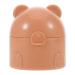 TOYANDONA Bo te Poudre B b D ourson 50 G Plastique L ger Double Compartiment Couvercle Verrouillable tui Portable pour Poudre Corporelle pour Voyage et Soin Peau D licate des Gar on