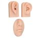 Buy 2 Silicone Ear Models for Piercing & Jewelry Presentation | Realistic Soft Flexible Artificial Ear - Medium Skin Color - Buy Online on GoSupps.com
