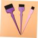 Angoily 1 Set Hair Dye Hair Tint Dye Tool Hair Coloring Hair Teasing Comb Purple Outfit Purple Suits Tools Dyeing Applicator Salon Accessories Barber Tool Medium Applicator Brush - Buy Online on GoSupps.com