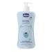 CHICCO NATURAL SENSATION - BABY SHAMPOO & BODY BATH - WITHOUT TEARS 500 ML Aloe & Chamomile 500 ml (1 pack)